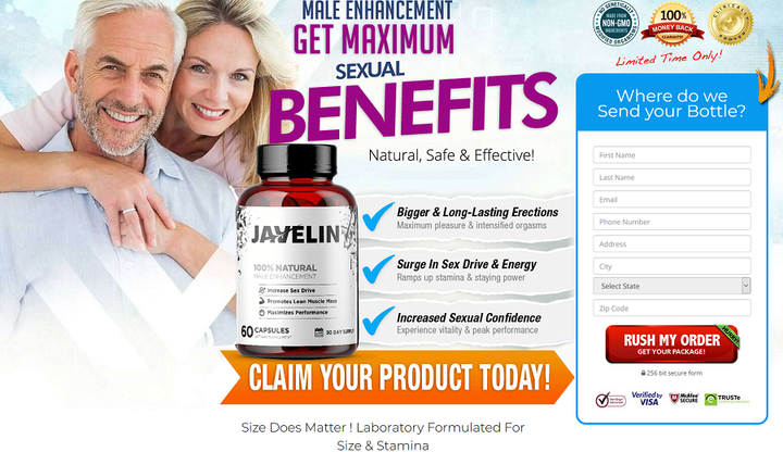 Javelin Male Enhancement®:Maximum Sexual Benefits