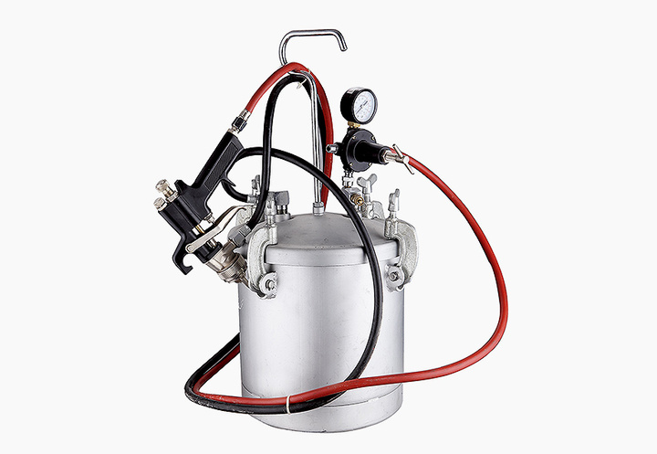 What is the key to how to use the spray gun?