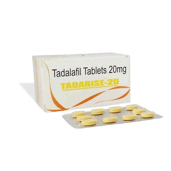 Effective Tadarise 20 (Tadalafil)-Erectile Dysfunction