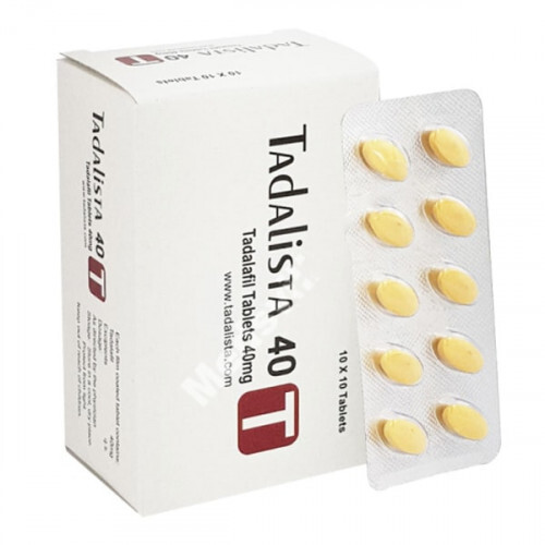 Tadalista 40 mg : Tadalafil | Price | Uses | 