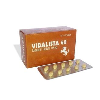 Vidalista 40 Mg : A Medicine Worked Wonder For ED | 