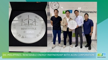DIC Philippines Turns to Renewable Energy with ACEN Partnership
