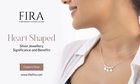 Heart Shaped Silver Jewellery, Significance and Benefits - Fira
