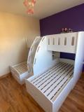 l shaped triple bunk beds uk