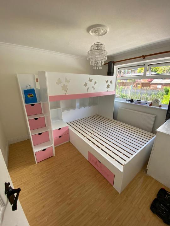 Custom Bunk Beds With Slide