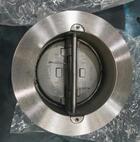 How does the size of flange double door check valve impact its functionality?