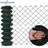 How resistant is green coated chain link fence to corrosion?