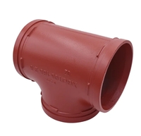 How do you identify the correct fire protection grooved pipe fittings in a plumbing system?