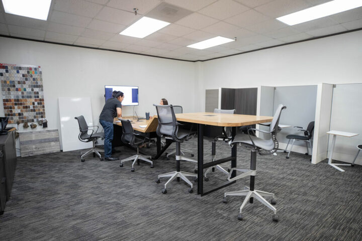 How Office Furniture And Technology Can Blend Together?
