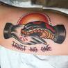 Trust No One Tattoo