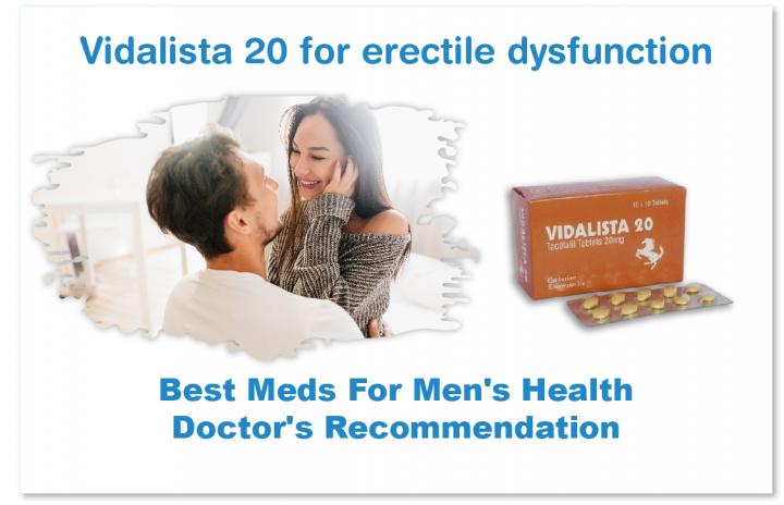 Buy Vidalista 20 mg Online | Uses | Reviews