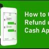 How do I contact the cash app for a refund?