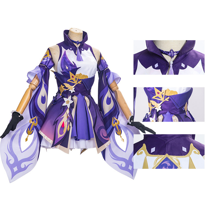 Keqing Costume Game Genshin Impact Cosplay Costumes