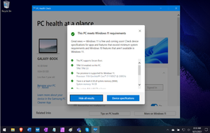 Windows 11 PC Health Check app returns in preview