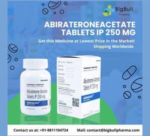 tabletas de acetato de abiraterona de 250 mg