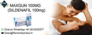 Buy Sildenafil 100mg(Maxgun 100mg) for Mens ED Treatment - 50% Discount &amp; Same Day Delivery