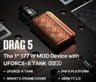 VooPoo Drag 5 177W Kit \u2013 Powerful, Stylish Vaping Experience