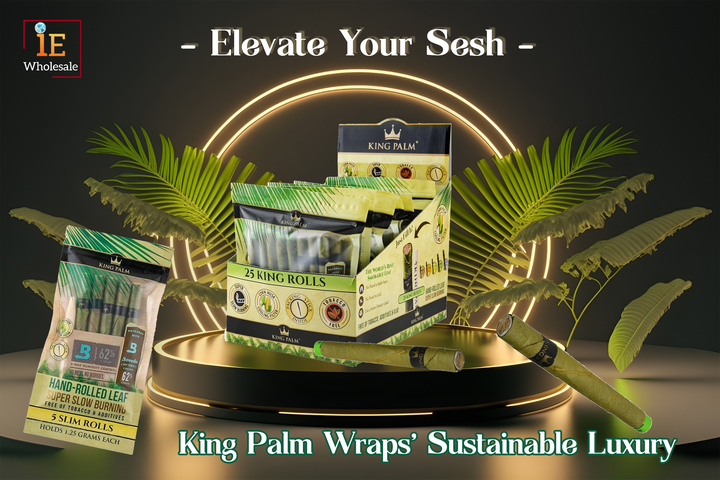 Elevate Your Sesh-King Palm Wraps' Sustainable Luxury