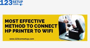 Most effective method to Connect HP Printer to WIFI