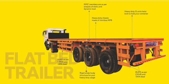 Discover the Leading Flat Bed Trailer Manufacturers in Chhattisgarh
