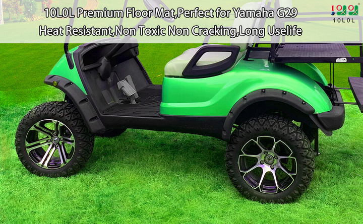 Upgrade your golf cart with premium floor mats