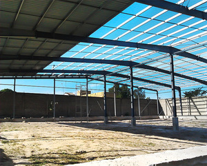 Steel structure warehouse is a new system of warehouse building