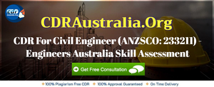 CDR For Civil Engineer (ANZSCO: 233211) At CDRAustralia.Org - Engineers Australia