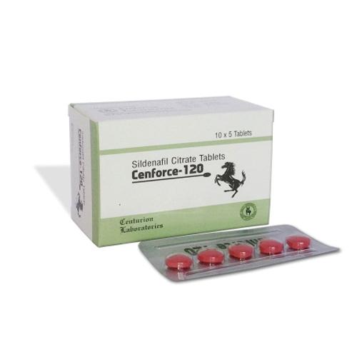 Cenforce 120 – Cure Erectile Dysfunction tablet | Medypharmacy