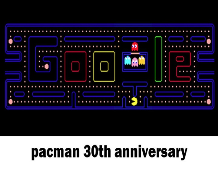 Pacman’s 30th Anniversary Doodle on Google