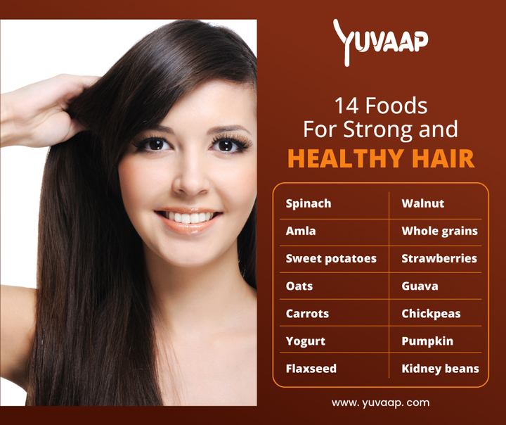 Foods you should consume for healthy and strong hair