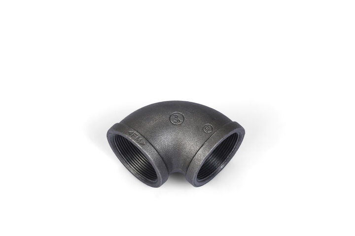 Can you recommend any preventative measures to avoid wear and corrosion on black iron elbows?