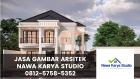 jasa gambar arsitek rumah nawa karya studio