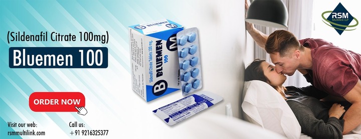 Regain Your Intimate Moments With Bluemen 100mg