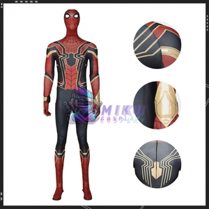 Spandex Suit For Spiderman Adult Costume