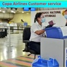 How I talk to person at Copa Airlines?