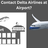 How can I get in touch with someone at Delta in Seatac Airport?