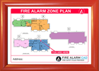 Fire alarm zone plans