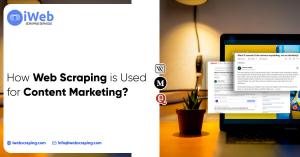 How Web Scraping Is Used For Content Marketing?