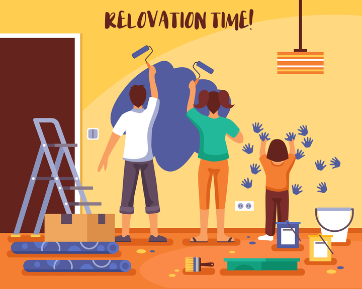 Interior Commercial Painting Tips for Painting Over Wallpaper