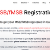 MSB registration Canada