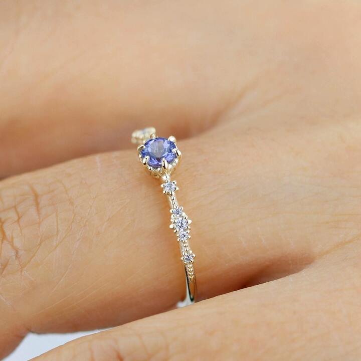 The Charm of Small Engagement Rings