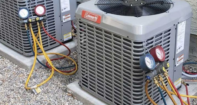 What are the reasons to tell if an air conditioning unit is efficient?