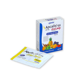 Apcalis SX 20 mg Oral Jelly boosts libido and supports erection process 
