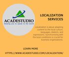 Certified and professional localization service provider