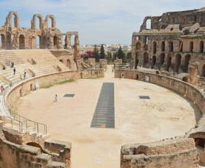 Amphitheatre of El Jem. Tunisia&#039;s Colosseum Rival