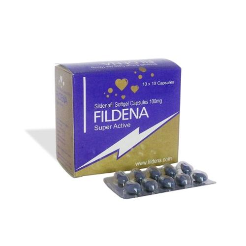 Fildena super active – Effective ED tablet  