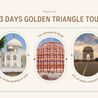 Golden triangle tour 3 days by India Taj Tours Company.