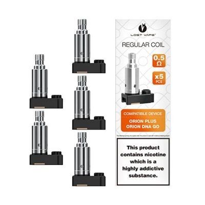 Lost Vape - Orion PLUS Regular 0.5 Replacement Coils - 5pcs/Pack