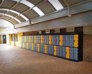 Advance Team Spirit with Specious Football Lockers