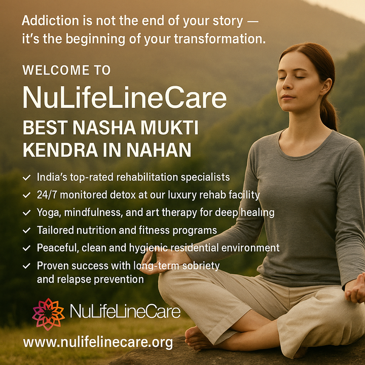 NuLifeLineCare Nahan — Best Nasha Mukti Kendra in Himachal Pradesh